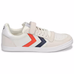 Scarpe bambini hummel SLIMMER STADIL LEATHER LOW JR Bianco - 33 - Vista aggiuntiva 2