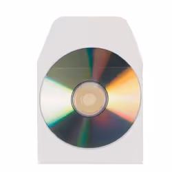 Biella 56832-100, Scatola con DVD, 1 dischi, Trasparente, Bianco, Carta, Polipropilene (PP), 127 mm, 127 mm