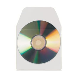 Biella 56832-100 custodia CD/DVD Scatola con DVD 1 dischi Trasparente, Bianco