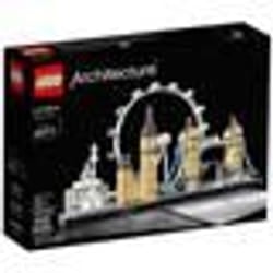 LEGO Architecture 21034 Londra, con London Eye, Big Ben e Tower Bridge, Modellismo Monumenti, Set d 1 St
