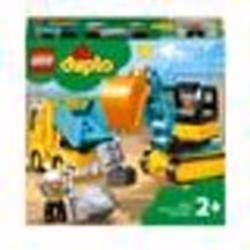 LEGO Duplo Camion e Scavatrice Cingolata