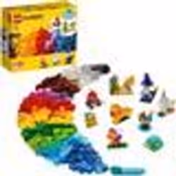 LEGO Classic Mattoncini Trasparenti Creativi
