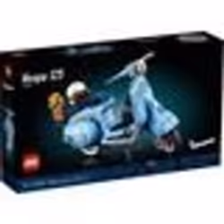 LEGO Icons 10298 Vespa 125, Set in Mattoncini, Modellismo Adulti, Replica Piaggio Anni 60, Idea Reg
