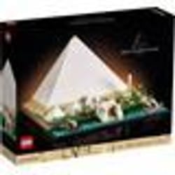 LEGO Architecture 21058 La Grande Piramide di Giza, Set da Collezione per Adulti, Hobby Creativi, D 1 St