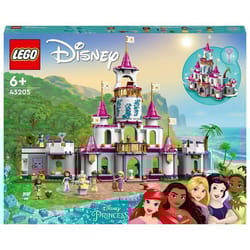 LEGO Disney Princess 43205 Il Grande Castello delle Avventure, Set con Mini Bamboline di Ariel, Moa 1 St