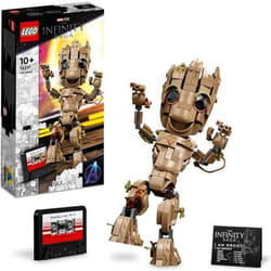 LEGO Marvel 76217 Io Sono Groot, Set Costruzioni con Modellino dei Guardiani della Galassia, 1 St