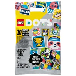 LEGO DOTS 41958 Extra Serie 7 - SPORT, Fai da Te, Costruire Braccialetti e Gioielli, Regalo Cr 1 St