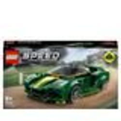 LEGO Speed Champions 76907 Lotus Evija, Macchina Giocattolo Da Corsa, Modello Replica Auto Sportiva 1 St