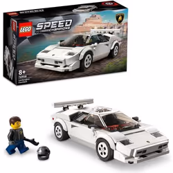 LEGO Speed Champions 76908 Lamborghini Countach, Giochi per Bambini di 8+ Anni, Auto Sportiva Gioca
