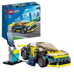 LEGO City 60383 Auto Sportiva Elettrica, Macchina Giocattolo per Bambini dai 5 Anni, Set Supercar c 1 St