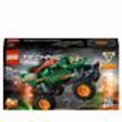 LEGO Technic 42149 Monster Jam Dragon, Set 2 in 1 con Pull-Back, Auto Offroad Monster Truck e Macch