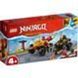 LEGO NINJAGO 71789 Battaglia su Auto e Moto di Kai Ras, Veicoli Giocattolo con 2 Minifigure, Gioc 1 St