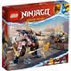 LEGO NINJAGO 71792 Moto-Mech Transformer di Sora, Set Giochi 2in1 con Action Figure Mech Trasformab
