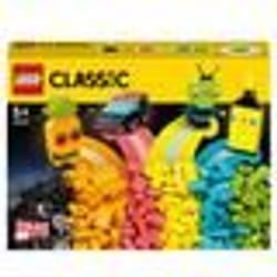 LEGO Classic 11027 Divertimento Creativo - Neon, Costruzioni in Mattoncini con Macchina Giocattolo, 1 St