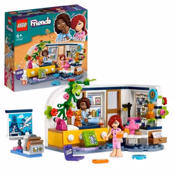 LEGO Friends 41740 La Cameretta di Aliya, Set Camera da Letto per Pigiama Party, Giochi per Bambini