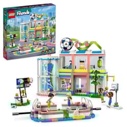 LEGO Friends 41744 Centro Sportivo, Gioco del Calcio, Basket, Tennis, Parete da Arrampicata e 4 Min 1 St