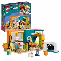 LEGO Friends 41754 La Cameretta di Leo, Set Camera da Letto a Tema Cucina e Video Making, Giochi pe 1 St