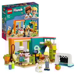LEGO Friends 41754 La Cameretta di Leo, Set Camera da Letto a Tema Cucina e Video Making, Giochi pe 1 St