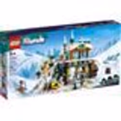 LEGO Friends 41756 Pista da Sci e Baita, Set Sport Invernali con Mini Bamboline, Giochi per Bambine