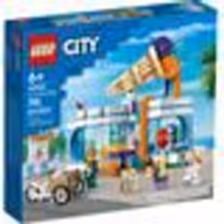 LEGO City 60363 Gelateria, Giochi per Bambini 6+ anni con Carretto dei Gelati Giocattolo e 3 Minifi 1 St