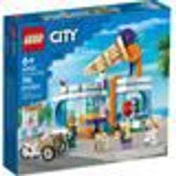 LEGO City 60363 Gelateria, Giochi per Bambini 6+ anni con Carretto dei Gelati Giocattolo e 3 Minifi 1 St