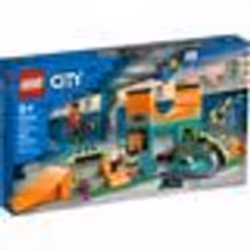 LEGO City 60364 Skate Park Urbano, Gioco per Bambini 6+ con BMX, Skateboard, Monopattino, Rollerbla