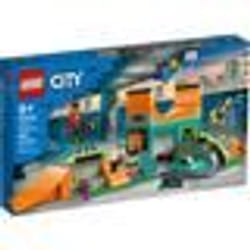 LEGO City 60364 Skate Park Urbano, Gioco per Bambini 6+ con BMX, Skateboard, Monopattino, Rollerbla 1 St