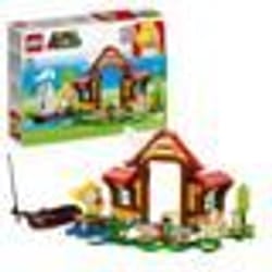 LEGO Super Mario 71422 Pack di Espansione Picnic alla Casa con Figura Yoshi Giallo, Ide 1 St