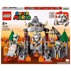 LEGO Super Mario 71423 Pack di Espansione Battaglia al Castello Skelobowser con 5 Personaggi, Gi 1 St