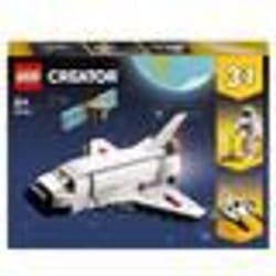LEGO Creator 31134 Space Shuttle, Set 3 in1 con Astronauta e Astronave Giocattolo, Giochi per Bambi 1 St