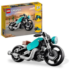 LEGO Creator 31135 Motocicletta Vintage, Set 3 in 1 con Moto Giocattolo, Road Bike e Dragster, Gioc St