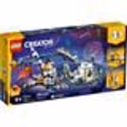 LEGO Creator 3in1 31142 Montagne Russe Spaziali o Torre a Caduta o Giostra, Parco Giochi da Costrui