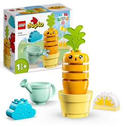 LEGO DUPLO My First 10981 Una Carota che Cresce, Gioco Impilabile, Giochi Educativi per Bambini da 1 St