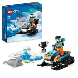 LEGO City 60376 Gatto delle Nevi Artico, Gioco per Bambini 5+ Anni, Costruzioni con Veicolo, Foche 1 St