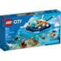 LEGO City 60377 Batiscafo Artico, Barca Giocattolo con Mini-Sottomarino e Animali Marini: Squalo, G 1 St
