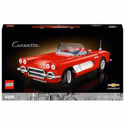 LEGO Icons 10321 Corvette Kit di Modellismo da Costruire Adulti, Iconico Modellino di Auto, Regalo