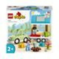 LEGO DUPLO Town 10986 Casa su Ruote, Set da Campeggio con Mattoncini Grandi, Macchina Giocattolo pe 1 St