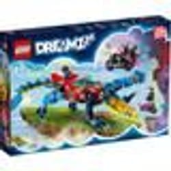 LEGO DREAMZzz 71458 Auto-Coccodrillo, Giocattolo 2in1 da Monster Truck a Macchina-Animale con Jayde 1 St
