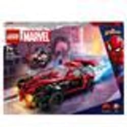LEGO Marvel 76244 Miles Morales vs. Morbius, Spider-Man Giocattolo per Bambini con Macchina da Cors 1 St