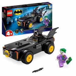 LEGO DC 76264 Inseguimento sulla Batmobile: Batman vs. The Joker Set con 2 Minifigure di Supereroi,