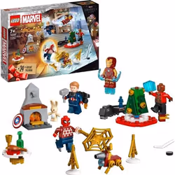 LEGO Marvel Calendario dell&#039;Avvento degli Avengers 2023 con 24 Regali tra cui Capitan America Spide