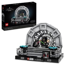 LEGO Star Wars 75352 Diorama Sala del Trono dell'Imperatore, Set Duello con Spade Laser 40° Anniver 1 St