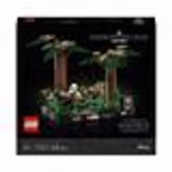 LEGO Star Wars 75353 Diorama Inseguimento con lo Speeder su Endor con Luke Skywalker e Principessa