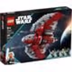 LEGO Star Wars 75362 Shuttle Jedi T-6 di Ahsoka Tano, Astronave Giocattolo con 4 Minifigure, Regalo