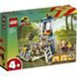 LEGO Jurassic Park 76957 La Fuga del Velociraptor, Dinosauro Giocattolo per Bambini 4+ Anni con Din 1 St