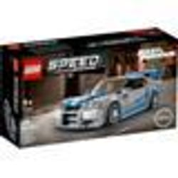 LEGO Speed Champions 76917 2 Fast Furious Nissan Skyline GT-R (R34) Macchina Giocattolo da Collez 1 St