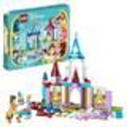 LEGO Disney Princess 43219 Castelli Creativi, Set con Castello Giocattolo, Belle e Cenerentola, Gio 1 St