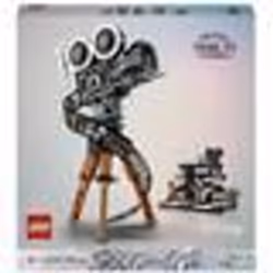 LEGO Disney 43230 Cinepresa Omaggio a Walt Disney, 100° Anniversario con Minifigure di Topolino e M