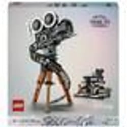 LEGO Disney 43230 Cinepresa Omaggio a Walt Disney, 100° Anniversario con Minifigure di Topolino e M 1 St