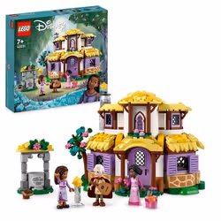 LEGO Disney Wish 43231 Il Cottage di Asha, Casa delle Bambole Giocattolo dal Film Wish, Idea Regalo